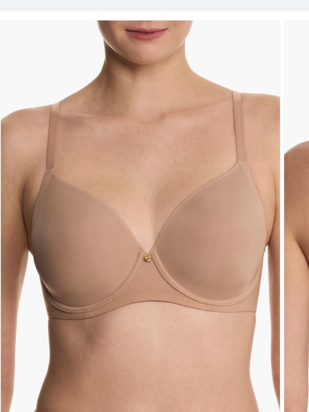 Natori Nude Smooth T-Shirt Bra 36B NWOT